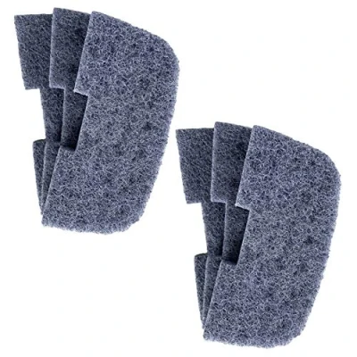 Image of Finest Aquatics 6 x Compatible With Fluval 106 107 206 207 Nitrite Remover Filter Pads Foam External