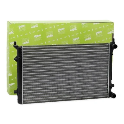Image of 1K0121251BQ, 1K0121251BR, 1K0121251CD, 1K0121251CE, 1K0121251DF Engine radiator VALEO 734332 VOLKSWAGEN: Touran I, GOLF 5, 6, AUDI: A3 Sportback