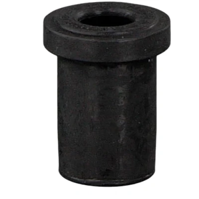 Image of MB111070, MB584530, MT362394 Bushing, leaf spring BLUE PRINT ADC48010 Rear Axle Left, Right, Lower, Rubber