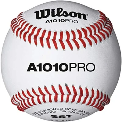 Image of Wilson Pro Series Baseballs, A1010, SST, NFHS (One Dozen)