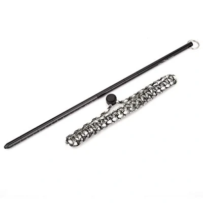 Image of Diving Pointer Stick Aluminum Alloy Scuba Noise Maker Rod with Adjustable Wrist Lanyard Accessories (Black)