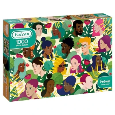 Image of Jumbo, Falcon Contemporary Portraits, Jigsaw Puzzles for Adults, 1000 Piece