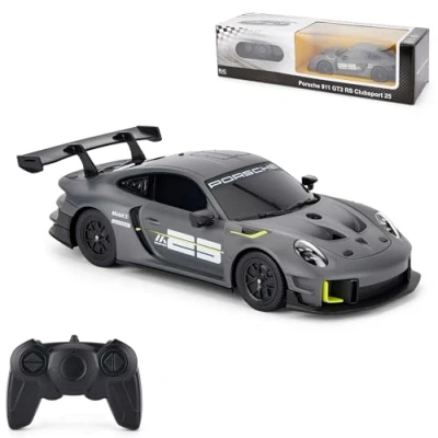 Image of Porsche 911 GT2 RS Clubsport 25 Remote Control Car 1:24 Scale, Officially Licensed High Performance RC Car, Grey Ideal for Boys and Girls