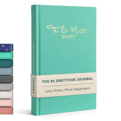 Image of 6 Minute Diary 3 Million Copy Bestseller Gratitude Journal for Women &amp; Men Guided Mental Health Based on Positive Psychology Daily Manifestation Self Care Mindfulness