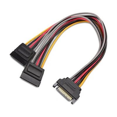 Image of Cable Matters (3 Pack 15 Pin SATA Power Y Splitter 20cm