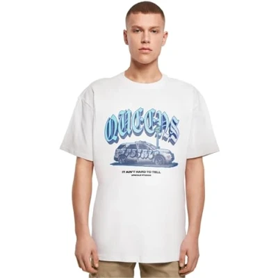 Image of Upscale by Mister Tee Unisex Queens Print Tshirt, Size: 5XL, White