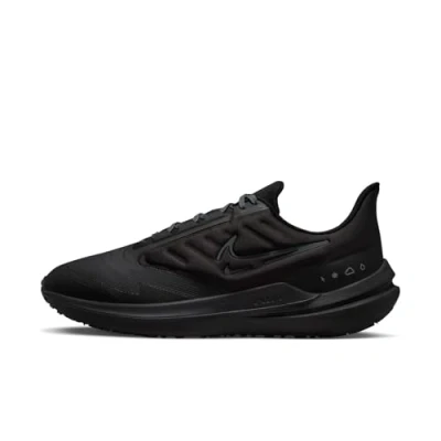 Image of NIKE Men&#039;s Air Winflo Shield Low, Black Off Dark Smoke Grey, 5.5 UK