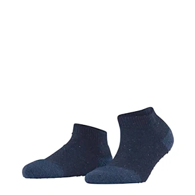 Image of ESPRIT Women&#039;s Effect W HP Wool Viscose Grips On Sole 1 Pair Grip socks, Blue (Marine 6120), 2.5 5