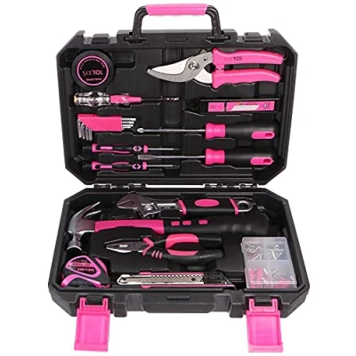 Image of SIXTOL Home Pink 88 Piece Tool Set in a Box