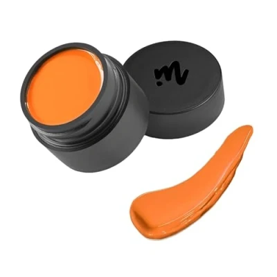 Image of Mylee Crème CaraGel [Clementine] Solid Cream Gel Nail Polish Pot, Painting &amp; Drawing, Lasting Shine, Soak Off UV LED DIY Manicure, Long Lasting, Glossy Art Design