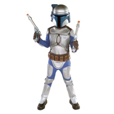 Image of Star Wars Jango Fett Costume Deluxe Boy