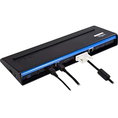 Image of Targus USB 3.0 SuperSpeed Universal Dual Display Video Docking Station with Power, Black (ACP71EUZA)
