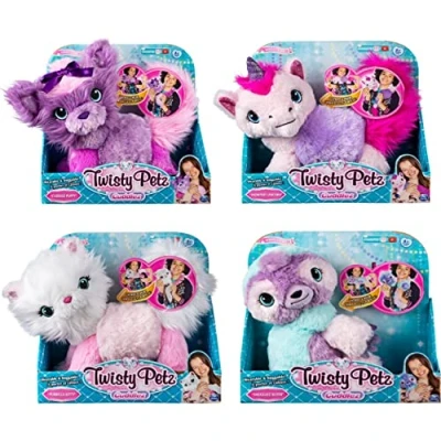 Image of Twisty Petz 6053748 Plush Assortment (Styles May Vary One Supplied), Multicolored