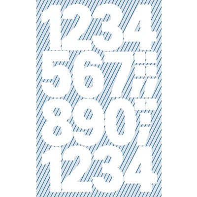 Image of AVERY Zweckform 59127 Letters Labels A Z 16 mm Weatherproof Film 36 Stickers Numbers Gold White