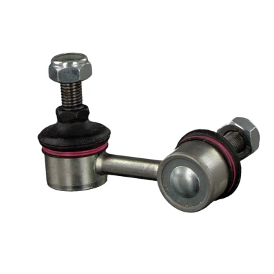 Image of 4056A015, MR316368 Anti roll bar link FEBI BILSTEIN 41183 60mm M10 x 1,25 with nuts Steel silver MITSUBISHI: Lancer 8 Limousine, 6 Limousine