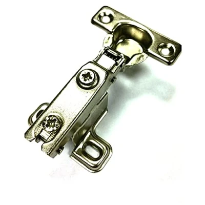 Image of Merriway BH06013 (2 Pcs) Soft Closing Slide On Kitchen Cabinet Wardrobe Hinges, Zinc Plated, Inset 26mm 95 Degree Pack of 2 Pieces
