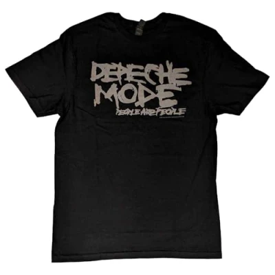 Image of Rock Off officially licensed products Depeche Mode People are T Shirt M Black