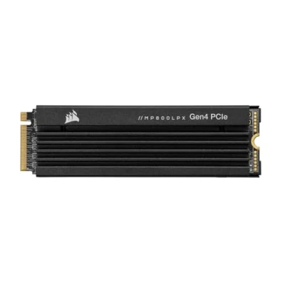 Image of Corsair MP600 PRO LPX 2TB M.2 NVMe PCIe x4 Gen4 SSD, Solid State Drive Optimised for PS5 (Up to 7,100MB/sec Sequential Read &amp; 6,800MB/sec Write Speeds, High Speed Interface, Compact Form Factor) Black
