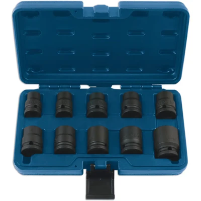 Image of Laser 7609 Impact Socket Set 1/2&quot;D 10pc