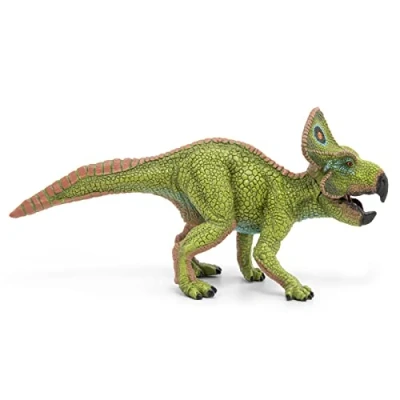 Image of Papo Hand painted Figurine Dinosaurs Protoceratops 55064 Collectible Suitable for Boys and Girls From 3 years old, Multicoloured