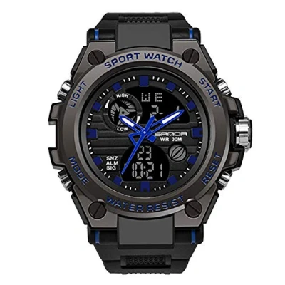 Image of RORIOS Mens Sports Watches Waterproof Digital Watch with Alarm Timer Multifunction Luminous Wristwatches for Boy Men Electronic Men&#039;s
