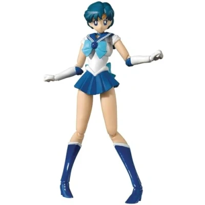 Image of TAMASHII NATIONS Sconosciuto Bandai S.H. Figuarts Pretty Guardian Sailor Moon Mercury Action Figure, Multi Colour, Standard