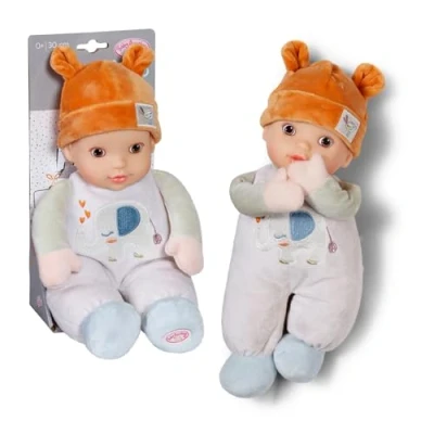 Image of Baby Annabell For babies Sweetie Sand, Soft 30cm Fabric doll with Integrated Rattle, Newborns, 710722 Zapf Creation