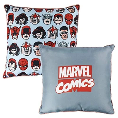 Image of Marvel Bristle Cushion Premium Cushion, Grey, 30 x cm