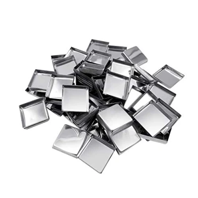 Image of Allwon 56 Pack Empty Square Metal Pans for Eyeshadow Palette Magnetic Makeup (26mm)