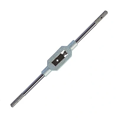 Image of Ruko Die Cast Zinc Housing Adjustable Tap Wrench, DIN 1814, Bright Finish, M 5 20 Nominal Thread Size, Size 3, 370.0 mm Length, R241103