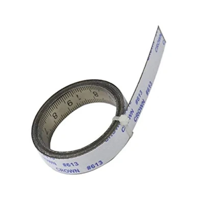 Image of XIGAWAY 1/2/3/4/5/6M Self Adhesive Tape Measure with Backing Table Sticky Woodworking (6M)