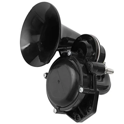 Image of Snail Horn, Universal Car Air Fanfare, 12V 24V Trumpet Fit for Truck Bus Van Train