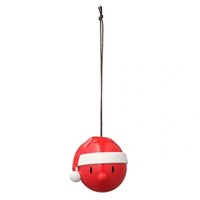 Image of Hoptimist Santa Ornament, Set of 2, Red