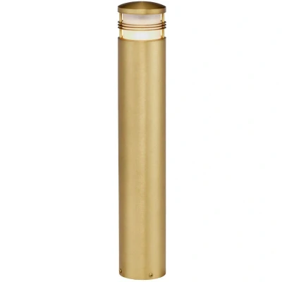 Image of Newbrighton Outdoor Bollard Antique brass, IP55