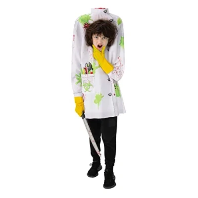 Image of Bristol Novelty 3015453 4 Headless Scientist Kids Costume Fancy Dress, Boys, Girls, 3 Years, Multi