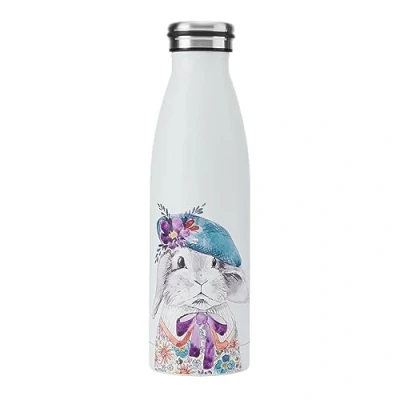 Image of Mikasa Tipperleyhill Rabbit Double Walled 500ml Stainless Steel Water Bottle