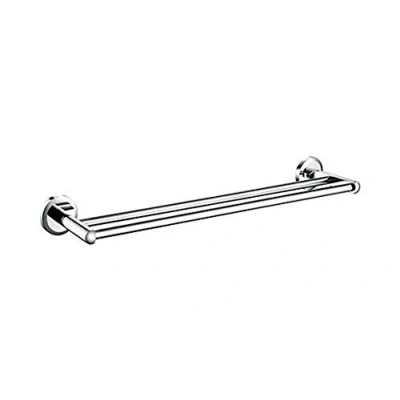 Image of Bristan SO DRAIL C Solo Double Towel Rail Brass, Chrome
