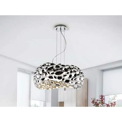 Image of Narisa 5 Light Ceiling Pendant Chrome, G9