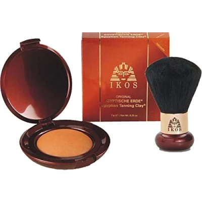 Image of Ikos Egyptian Earth Mediterranean (0.46 Oz) + Cosmetic Brush