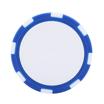 Image of Golf Ball Marker,Golf Chip Marker Horizontal Ball, Lightweight Mark Durable ABS Poker Chips Golfer Gift(Blue)