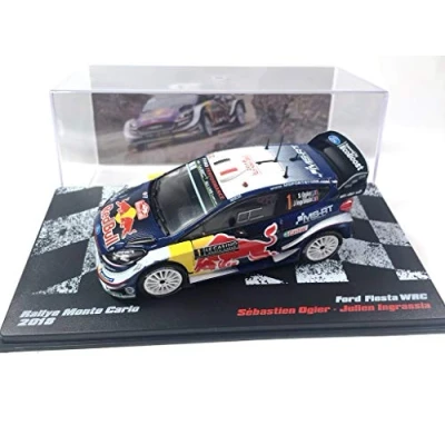 Image of Car 1/43 Ford Fiesta WRC Rallye Monte Carlo 2018 Ogier Ingrassia (BR28)