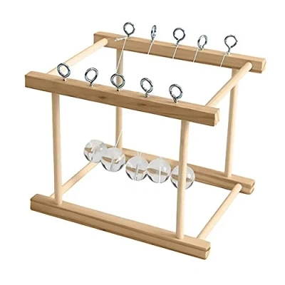Image of VGEBY Newton&#039;s Cradle Model, DIY Science Experiment Toy Kids Physics Educational Toys