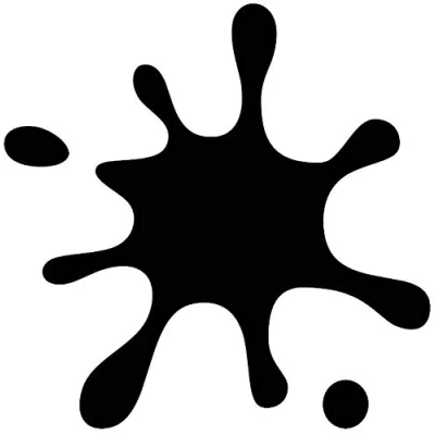 Image of Paintball Splat Funny Symbol Bumper Sticker Car Van Bike Decal Free P&amp;P
