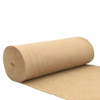 Image of vidaXL Hemp Mat 1x25m Durable, Cuttable Rodent Bedding