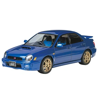 Image of TAMIYA TAM24231 Subaru 24231 1:24 Impreza WRX STi Faithful Replica, Making, Plastic, Crafts, Hobby, Gluing, Model kit, Assembly, unpainted, Mittel
