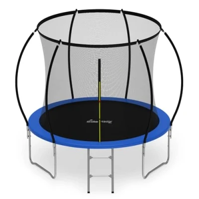 Image of GALACTICA Trampoline 6FT with Safety Net &amp; Ladder, Enclosure, Toddler for 3+, Kids, Outdoor, Waterproof, Easy Assembly