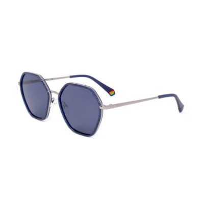 Image of Polaroid Women&#039;s PLD 6147/s/x Sunglasses, PJP/C3 Blue, L