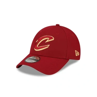 Image of New Era Cleveland Cavaliers NBA The League Red 9Forty Adjustable Cap
