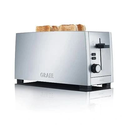 Image of Graef Stainless Steel 4 Slice Toaster