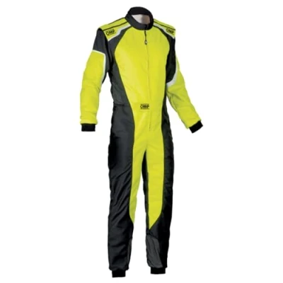 Image of Omp KS 3 Kart Racing Suit 42 Black/Yellow